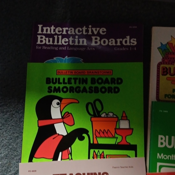 Bulletin board idea books. Lot of 6. - Picture 2 of 11
